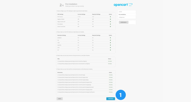 how to install opencart 02