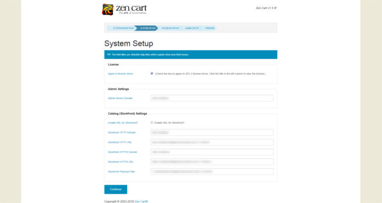 how to install zen cart 03