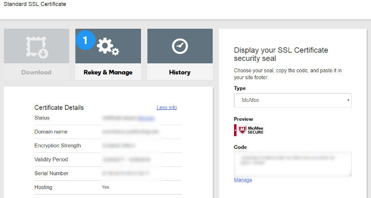 rekey ssl certificate 03