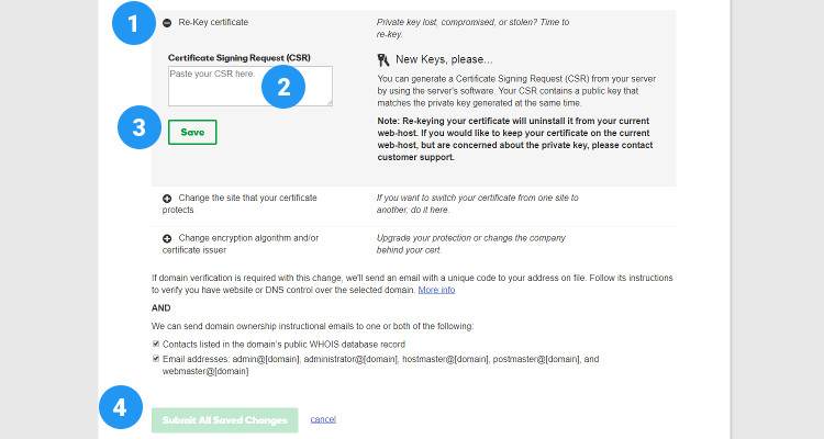 rekey ssl certificate 04