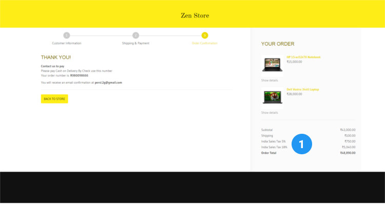 different Tax rates for different products 06