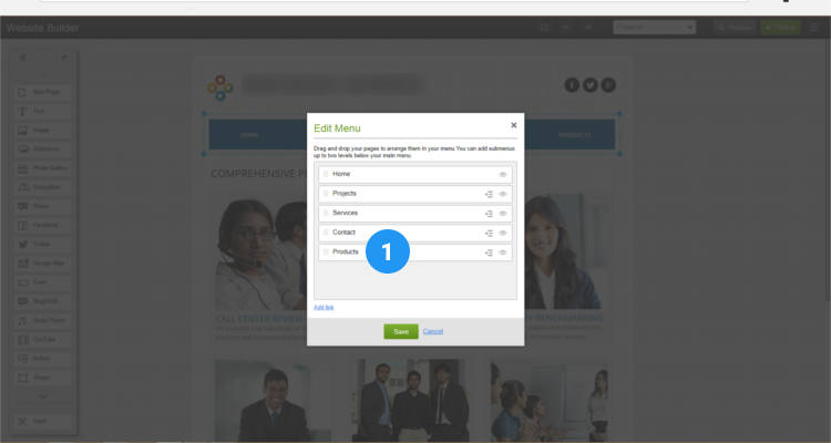 10 build website using website builder
