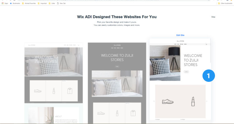 Wix Store themes 08