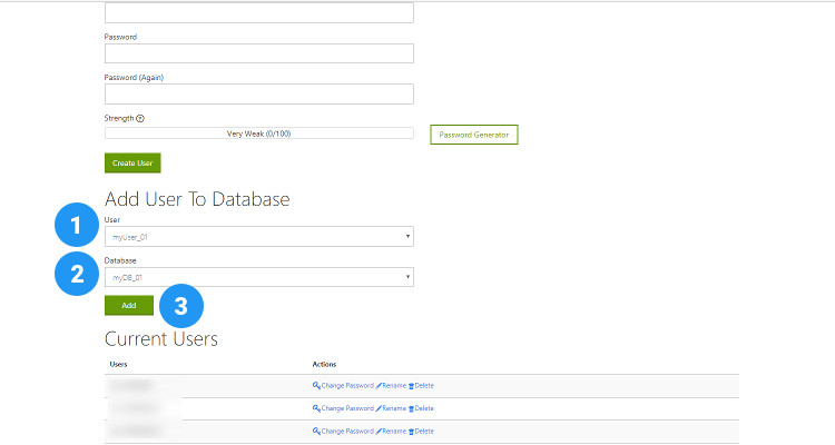 06 MySQL database, User and assign privileges 