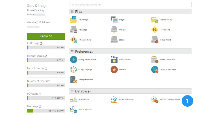 08 MySQL database, User and assign privileges 
