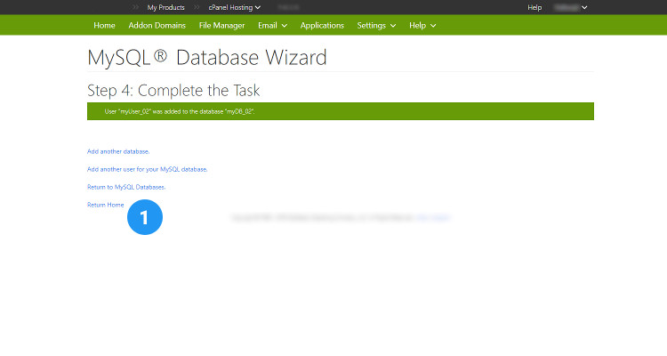 12 MySQL db, User and assign privileges