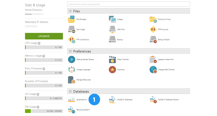 13 MySQL db, User and assign privileges