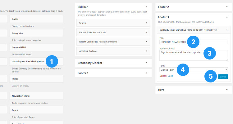 wordpress newsletter widget 01