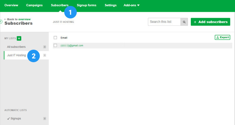 Email Marketing Configure Email Subscription Widget FrontEnd 05