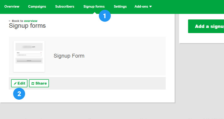 Create s Newsletter Signup Form 04