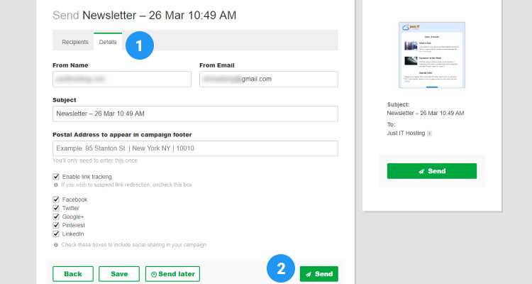 Newsletter Marketing 07
