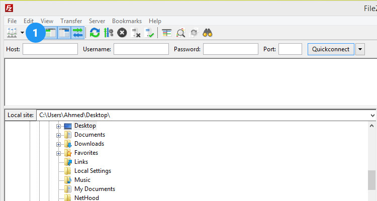 01 access ftp server