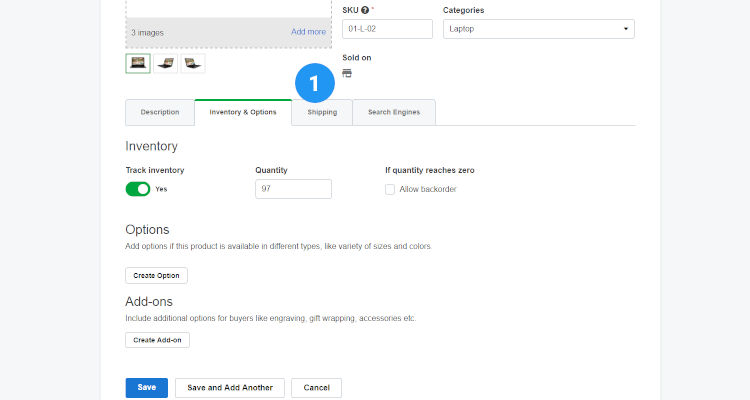 How to create a simple product 05