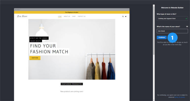 How to start your own Online Store - First Time Setup 03