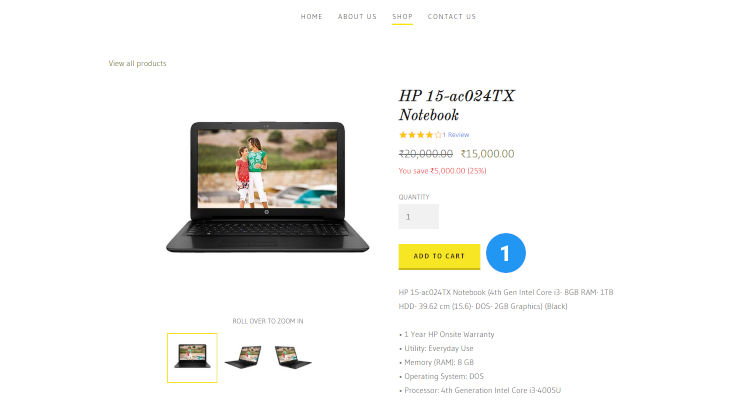 online checkout process 02