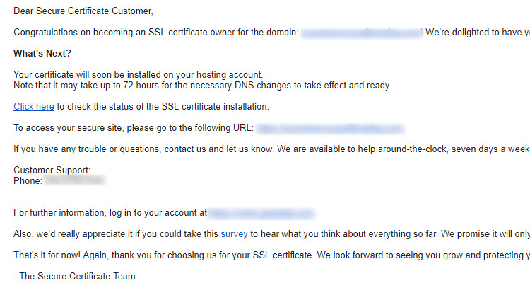 03 ssl certificate - Managed WordPress