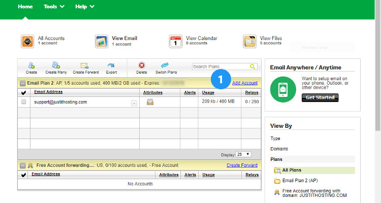 02 create business email address