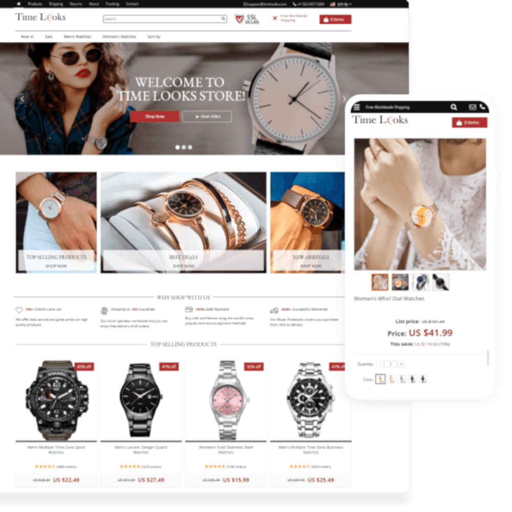 alidropship custom store 06