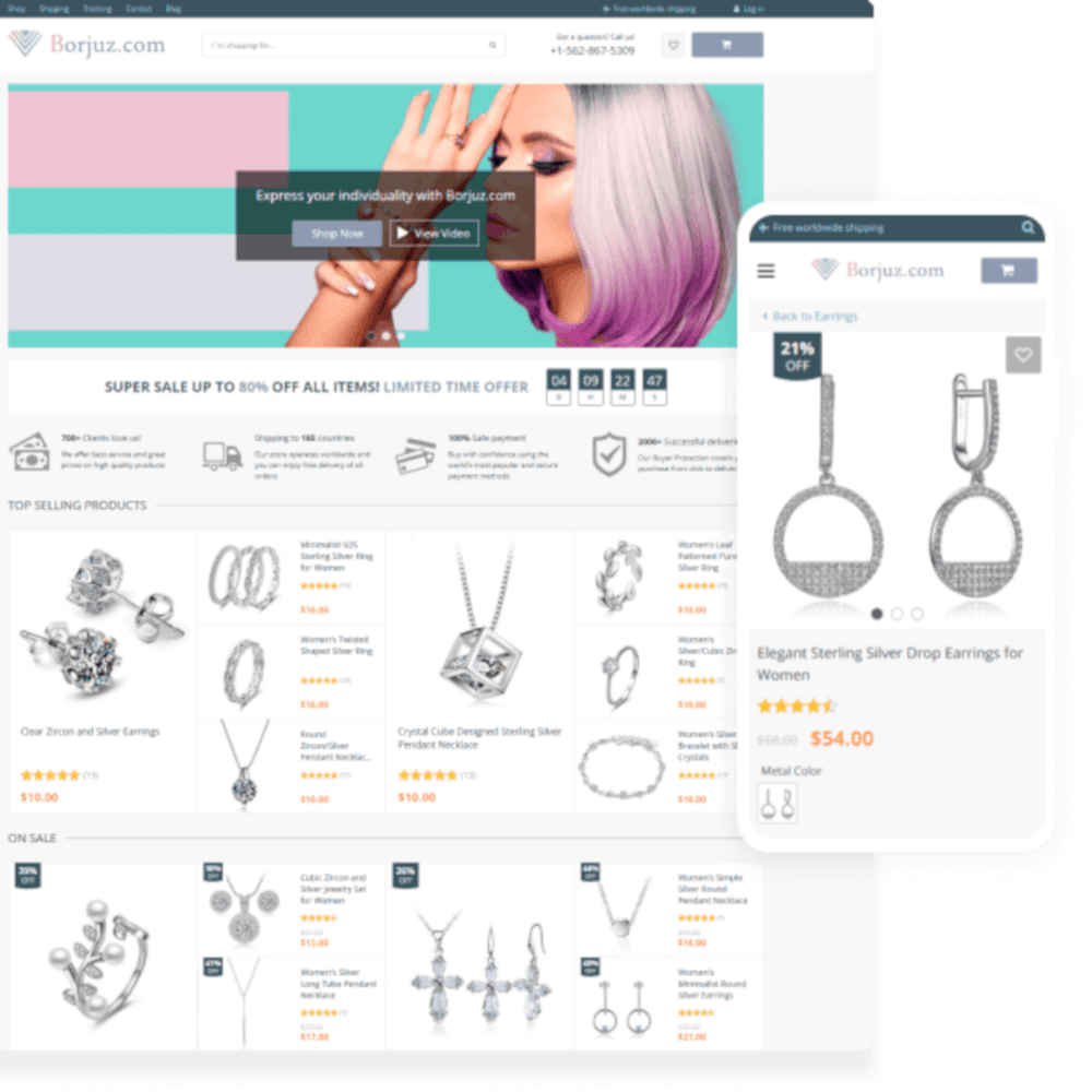 alidropship custom store 07