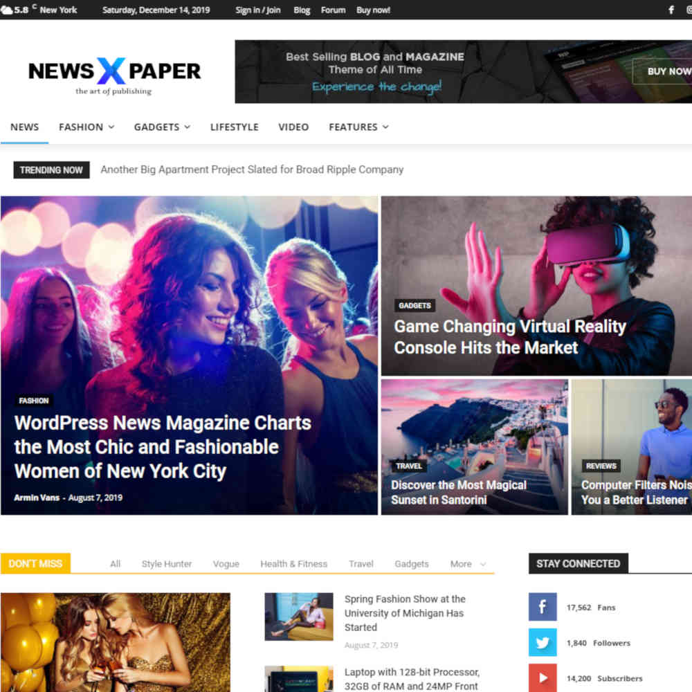 newspaper wordpress theme 01