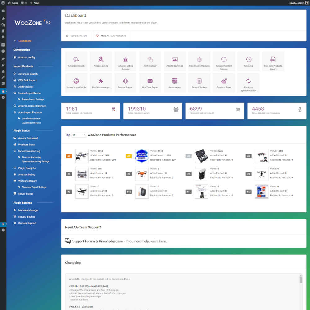 Woozone Woocommerce Amazon Affiliate Plugin 01