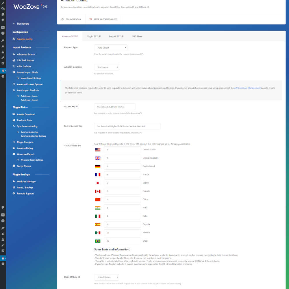 Woozone Woocommerce Amazon Affiliate Plugin 08