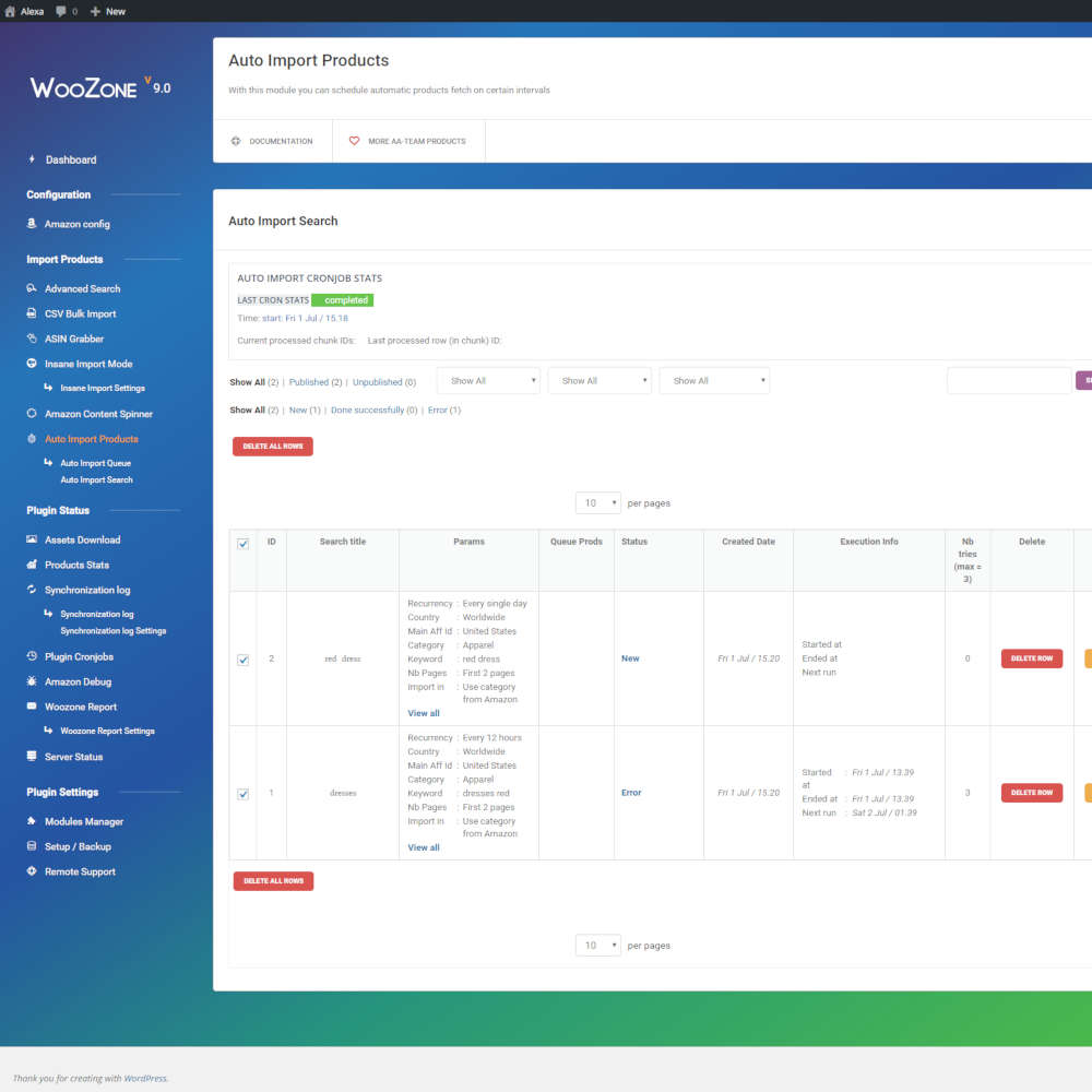 Woozone Woocommerce Amazon Affiliate Plugin 04