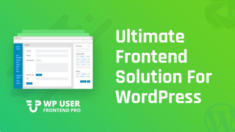 weDevs - WP User Frontend Pro - Ultimate Frontend Solution For WordPress - 25% Off