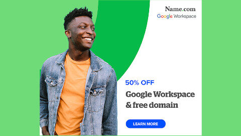 Google Workspace For Domains - 50% Off