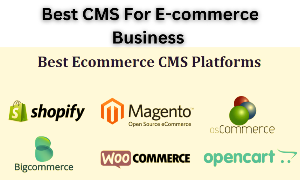 Best CMS For E-commerce Business