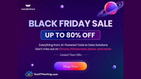 Discover Amazing Black Friday Deals with Wondershare software! - Filmora, Virbo, Edraw Max, PDF Element
