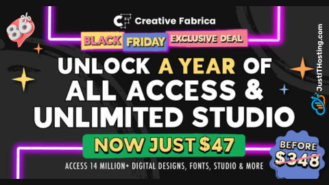 Grab 1 Year All Access to Creative Fabrica for Just $47