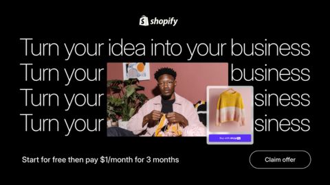 Shopify - Turn your idea into Business