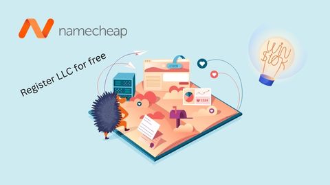 Free LLC Registration + 1 Year Free Domain, Hosting & Email Namecheap Business Starter Kit (USA Only)